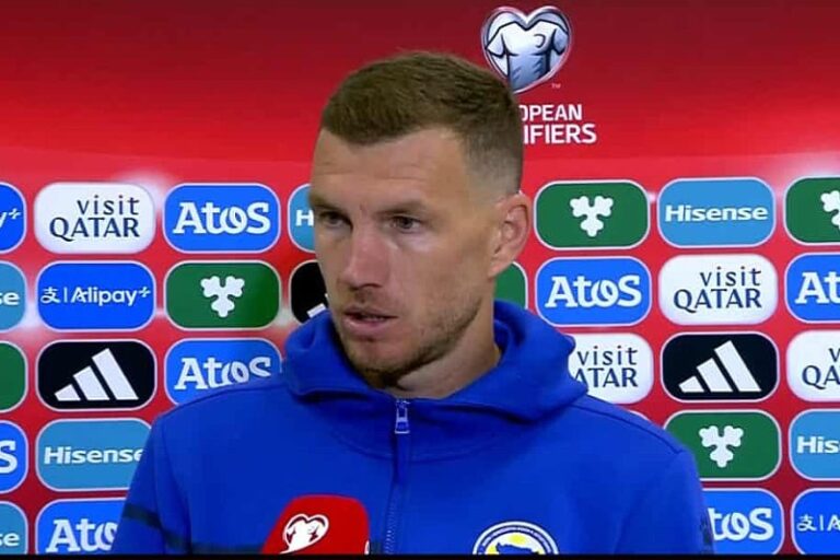 Razočarani Džeko nakon remija: “Ako vi kažete, onda je tako”