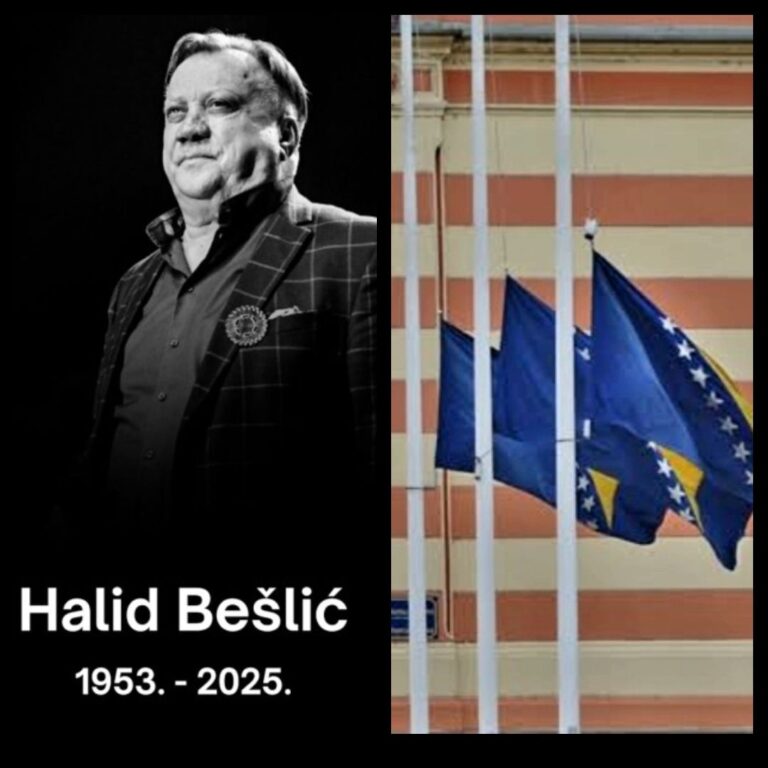 U BRČKOM DAN ŽALOSTI U PONEDJELJAK POVODOM SMRTI HALIDA BEŠLIĆA