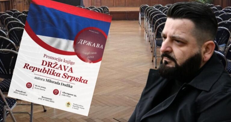 Aličković poziva 50.000 Bošnjaka u Beču da zaustave promociju knjige Milorada Dodika