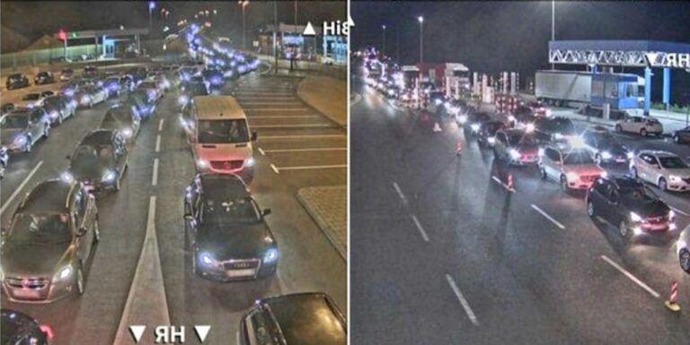 Kolaps na graničnim prijelazima na sjeveru države: Kilometarske kolone na izlazu iz BiH